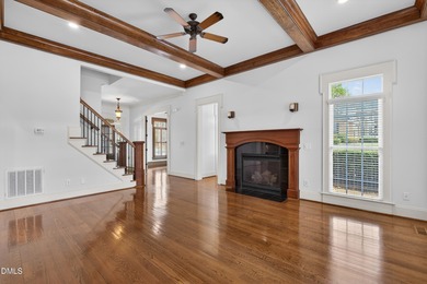 This stunning Heritage home built by Homes By Dickerson offers a on Heritage Golf Club in North Carolina - for sale on GolfHomes.com, golf home, golf lot