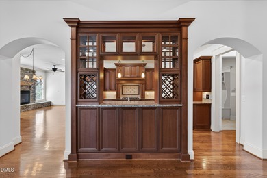 This stunning Heritage home built by Homes By Dickerson offers a on Heritage Golf Club in North Carolina - for sale on GolfHomes.com, golf home, golf lot