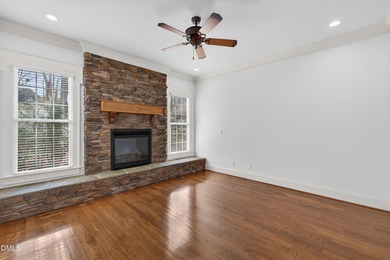 This stunning Heritage home built by Homes By Dickerson offers a on Heritage Golf Club in North Carolina - for sale on GolfHomes.com, golf home, golf lot