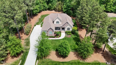 Welcome to an exceptional custom home nestled on nearly an acre on Chapel Ridge Golf Club in North Carolina - for sale on GolfHomes.com, golf home, golf lot