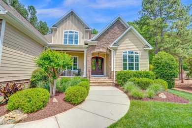 Welcome to an exceptional custom home nestled on nearly an acre on Chapel Ridge Golf Club in North Carolina - for sale on GolfHomes.com, golf home, golf lot