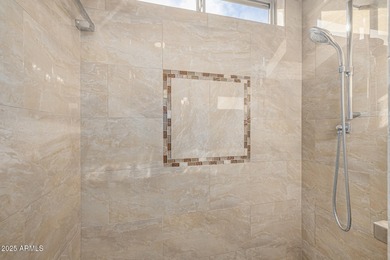 This immaculate, well-maintained home is nestled in a quiet on Tuscany Falls At Pebble Creek in Arizona - for sale on GolfHomes.com, golf home, golf lot