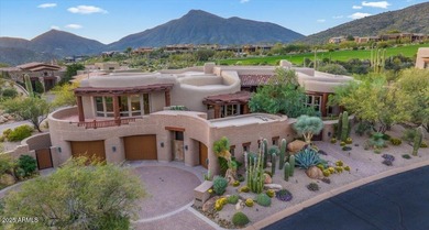Stunning Southwest-Style Retreat in Desert Mountain with GOLF on Desert Mountain Golf Club - Renegade Course in Arizona - for sale on GolfHomes.com, golf home, golf lot