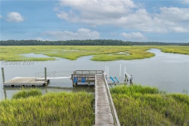 Enjoy the ultimate SC Lowcountry Lifestyle, with Deep Water and on Callawassie Island Club in South Carolina - for sale on GolfHomes.com, golf home, golf lot