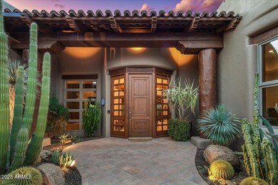 Stunning Southwest-Style Retreat in Desert Mountain with GOLF on Desert Mountain Golf Club - Renegade Course in Arizona - for sale on GolfHomes.com, golf home, golf lot