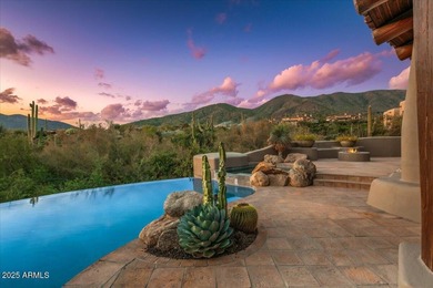 Stunning Southwest-Style Retreat in Desert Mountain with GOLF on Desert Mountain Golf Club - Renegade Course in Arizona - for sale on GolfHomes.com, golf home, golf lot