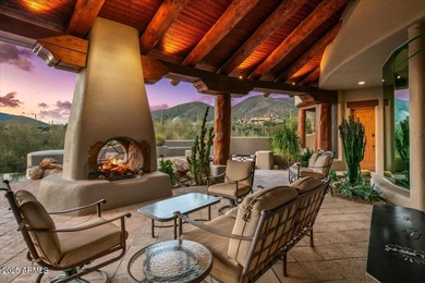 Stunning Southwest-Style Retreat in Desert Mountain with GOLF on Desert Mountain Golf Club - Renegade Course in Arizona - for sale on GolfHomes.com, golf home, golf lot