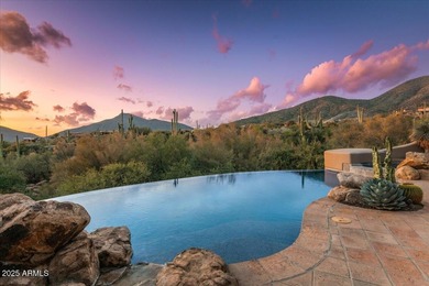 Stunning Southwest-Style Retreat in Desert Mountain with GOLF on Desert Mountain Golf Club - Renegade Course in Arizona - for sale on GolfHomes.com, golf home, golf lot