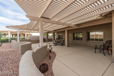 This immaculate, well-maintained home is nestled in a quiet on Tuscany Falls At Pebble Creek in Arizona - for sale on GolfHomes.com, golf home, golf lot