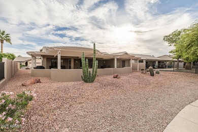 This immaculate, well-maintained home is nestled in a quiet on Tuscany Falls At Pebble Creek in Arizona - for sale on GolfHomes.com, golf home, golf lot