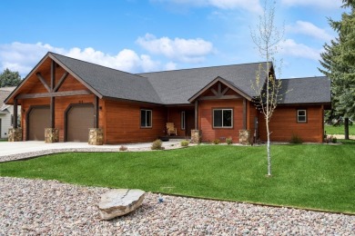 This superb single-level home overlooks the pond on the 14th on Eagle Bend Golf Course in Montana - for sale on GolfHomes.com, golf home, golf lot