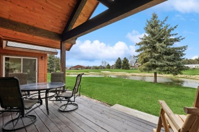 This superb single-level home overlooks the pond on the 14th on Eagle Bend Golf Course in Montana - for sale on GolfHomes.com, golf home, golf lot