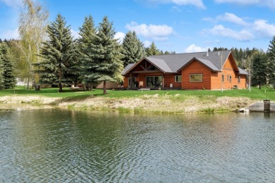 This superb single-level home overlooks the pond on the 14th on Eagle Bend Golf Course in Montana - for sale on GolfHomes.com, golf home, golf lot