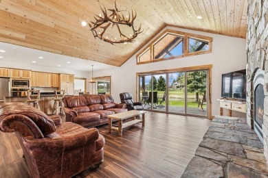 This superb single-level home overlooks the pond on the 14th on Eagle Bend Golf Course in Montana - for sale on GolfHomes.com, golf home, golf lot
