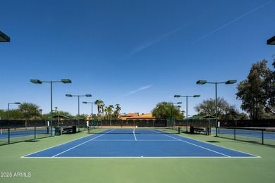 This immaculate, well-maintained home is nestled in a quiet on Tuscany Falls At Pebble Creek in Arizona - for sale on GolfHomes.com, golf home, golf lot