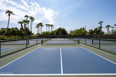 This immaculate, well-maintained home is nestled in a quiet on Tuscany Falls At Pebble Creek in Arizona - for sale on GolfHomes.com, golf home, golf lot