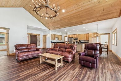 This superb single-level home overlooks the pond on the 14th on Eagle Bend Golf Course in Montana - for sale on GolfHomes.com, golf home, golf lot