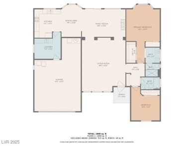 Beautifully upgraded 2-bedroom, 2-bathroom home offering 1,804 on Highland Falls Golf Club in Nevada - for sale on GolfHomes.com, golf home, golf lot