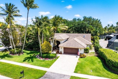 Situated  on a secluded lot, this delightful home masterfully on Delaire Golf and Country Club in Florida - for sale on GolfHomes.com, golf home, golf lot