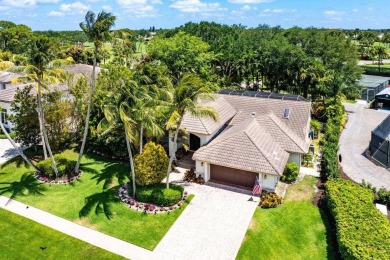 Situated  on a secluded lot, this delightful home masterfully on Delaire Golf and Country Club in Florida - for sale on GolfHomes.com, golf home, golf lot