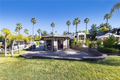 Amazing Waterfall Views with Sunset in the Background. Gorgeous on Rancho California RV Resort in California - for sale on GolfHomes.com, golf home, golf lot