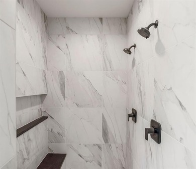 This new reverse 1.5-story Somerset plan by Elevate Design + on Heritage Park Golf Course in Kansas - for sale on GolfHomes.com, golf home, golf lot