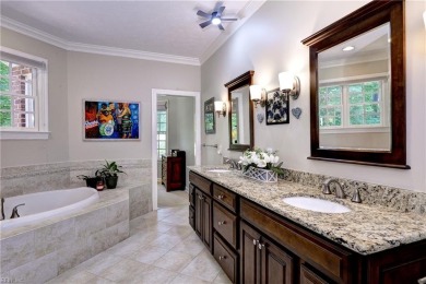 Located at the end of a quiet cul-de-sac on the 10th hole of the on Fords Colony Country Club in Virginia - for sale on GolfHomes.com, golf home, golf lot