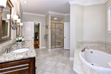 Located at the end of a quiet cul-de-sac on the 10th hole of the on Fords Colony Country Club in Virginia - for sale on GolfHomes.com, golf home, golf lot