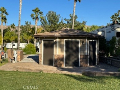 Amazing Waterfall Views with Sunset in the Background. Gorgeous on Rancho California RV Resort in California - for sale on GolfHomes.com, golf home, golf lot