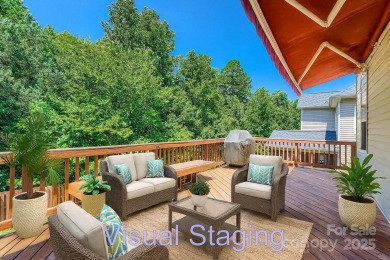 This beautifully upgraded two-story home is located in one of on Highland Creek Golf Club in North Carolina - for sale on GolfHomes.com, golf home, golf lot