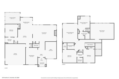 This beautifully upgraded two-story home is located in one of on Highland Creek Golf Club in North Carolina - for sale on GolfHomes.com, golf home, golf lot