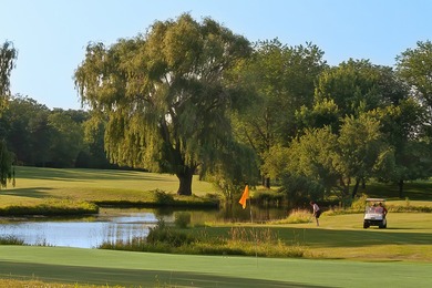 Welcome home to this exceptional Sierra model townhouse in the on Pine Meadow Golf Club in Illinois - for sale on GolfHomes.com, golf home, golf lot