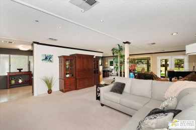 A rare TRIPLE WIDE (1800 sq ft) in this highly sought after on Date Palm Country Club in California - for sale on GolfHomes.com, golf home, golf lot