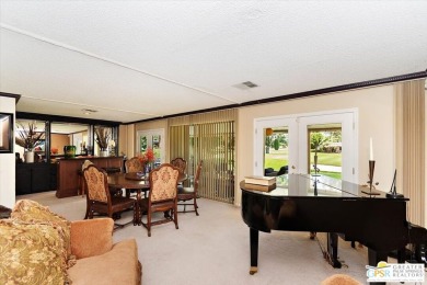 A rare TRIPLE WIDE (1800 sq ft) in this highly sought after on Date Palm Country Club in California - for sale on GolfHomes.com, golf home, golf lot