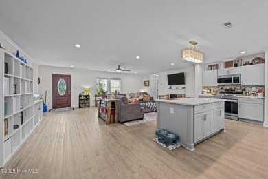 Coming soon! No showings!! Built in the fall of 2022 and nestled on Harbour Point Golf Club in North Carolina - for sale on GolfHomes.com, golf home, golf lot
