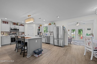 Coming soon! No showings!! Built in the fall of 2022 and nestled on Harbour Point Golf Club in North Carolina - for sale on GolfHomes.com, golf home, golf lot