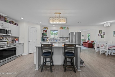 Coming soon! No showings!! Built in the fall of 2022 and nestled on Harbour Point Golf Club in North Carolina - for sale on GolfHomes.com, golf home, golf lot