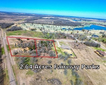 Lots 54 & 55 in Fairway Parks, a pristine gated community in on Corsicana Country Club in Texas - for sale on GolfHomes.com, golf home, golf lot
