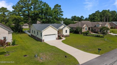 Coming soon! No showings!! Built in the fall of 2022 and nestled on Harbour Point Golf Club in North Carolina - for sale on GolfHomes.com, golf home, golf lot