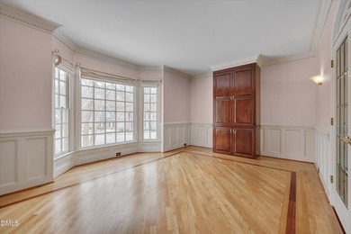 This impressive and stately home is nestled perfectly in the on Treyburn Country Club in North Carolina - for sale on GolfHomes.com, golf home, golf lot