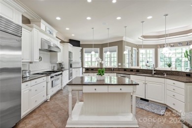 Stunning Private Estate on fairly flat lot overlooking over the on Firethorne Country Club in North Carolina - for sale on GolfHomes.com, golf home, golf lot