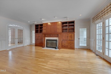 This impressive and stately home is nestled perfectly in the on Treyburn Country Club in North Carolina - for sale on GolfHomes.com, golf home, golf lot