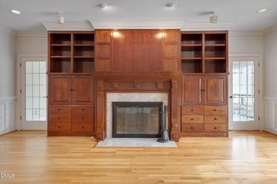 This impressive and stately home is nestled perfectly in the on Treyburn Country Club in North Carolina - for sale on GolfHomes.com, golf home, golf lot