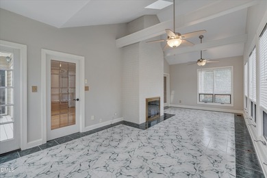 This impressive and stately home is nestled perfectly in the on Treyburn Country Club in North Carolina - for sale on GolfHomes.com, golf home, golf lot