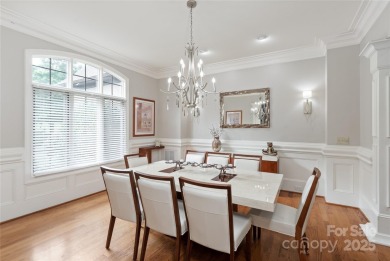 Stunning Private Estate on fairly flat lot overlooking over the on Firethorne Country Club in North Carolina - for sale on GolfHomes.com, golf home, golf lot