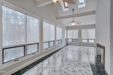 This impressive and stately home is nestled perfectly in the on Treyburn Country Club in North Carolina - for sale on GolfHomes.com, golf home, golf lot