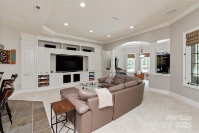 Stunning Private Estate on fairly flat lot overlooking over the on Firethorne Country Club in North Carolina - for sale on GolfHomes.com, golf home, golf lot