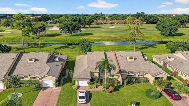 Beautifully maintained 3-bed, 2.5-bath villa with golf course on Fountains Golf and Country Club in Florida - for sale on GolfHomes.com, golf home, golf lot