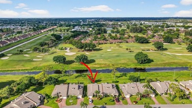 Beautifully maintained 3-bed, 2.5-bath villa with golf course on Fountains Golf and Country Club in Florida - for sale on GolfHomes.com, golf home, golf lot