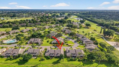 Beautifully maintained 3-bed, 2.5-bath villa with golf course on Fountains Golf and Country Club in Florida - for sale on GolfHomes.com, golf home, golf lot